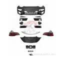 Model 3 aina ya nyota utendaji mbele bumper bodykit